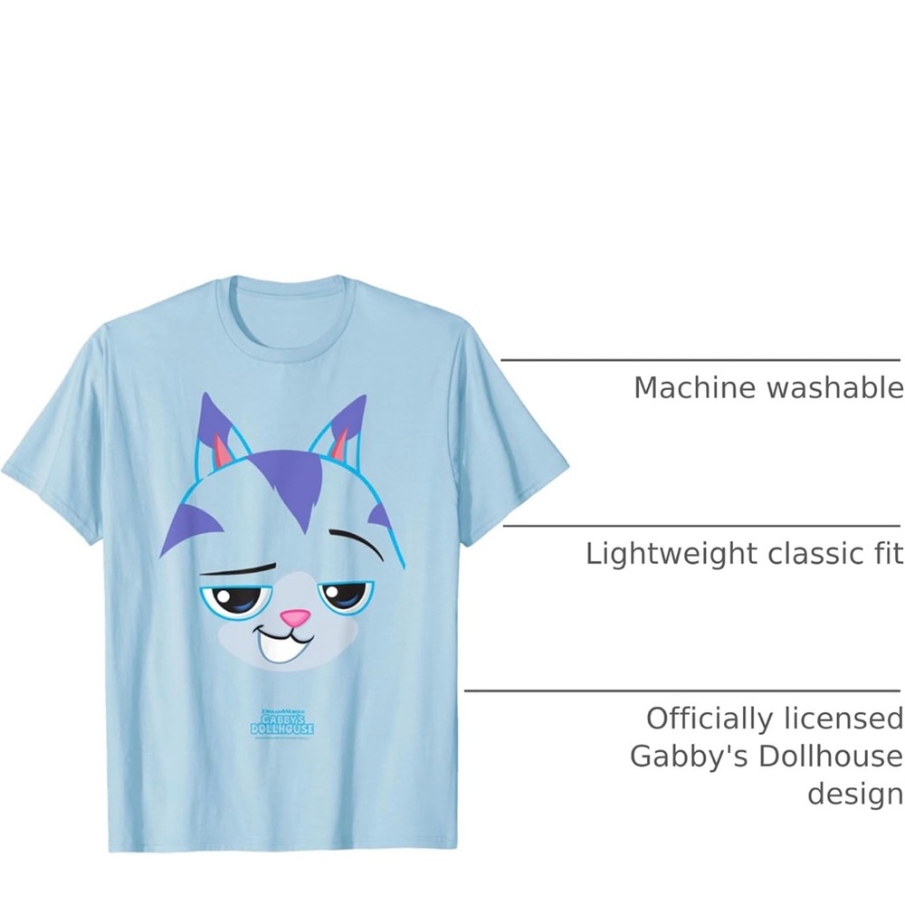 DreamWorks Gabby's Dollhouse CatRat Big Face Halloween T-Shirt
Medium Unisex New - Picture 2 of 3